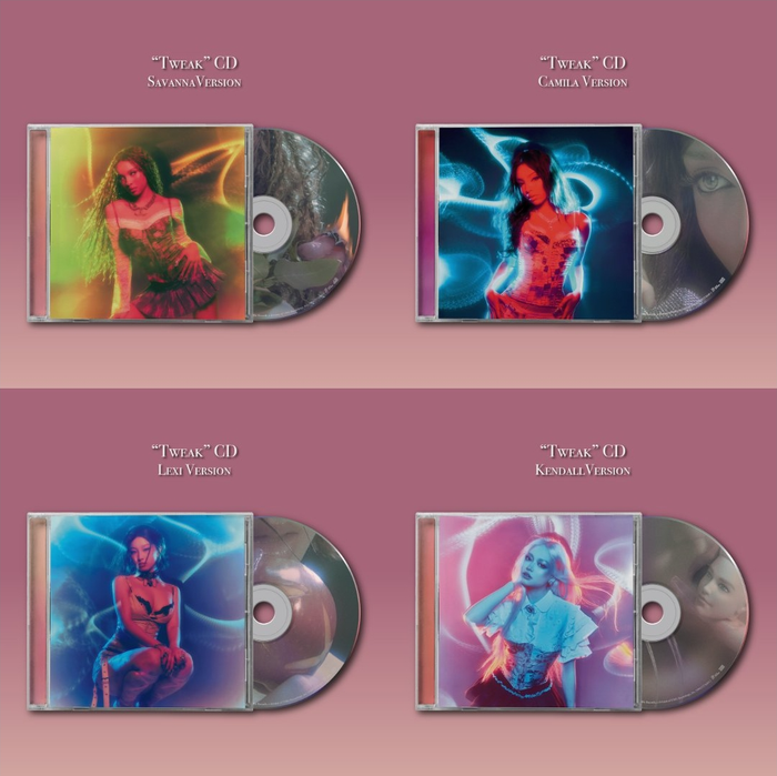 GIRLSET Tweak CD buy USA, GIRLSET Tweak Lexi ver, GIRLSET Tweak Camila ver, GIRLSET Tweak Kendall ver, GIRLSET Tweak Savanna ver, GIRLSET third single CD, GIRLSET CD member versio