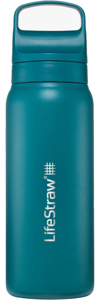 Go Stainless Steel Water Bottle and Filter - 700 ml