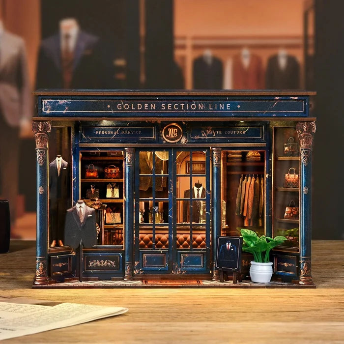 Golden Section Line – DIY miniature house kit, HiNooki (image 1)