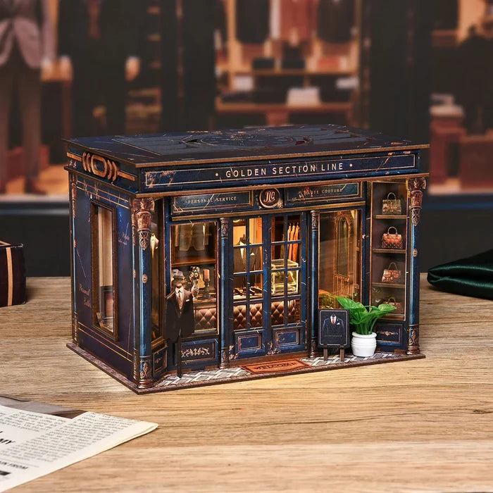 Golden Section Line – DIY miniature house kit, HiNooki (image 4)