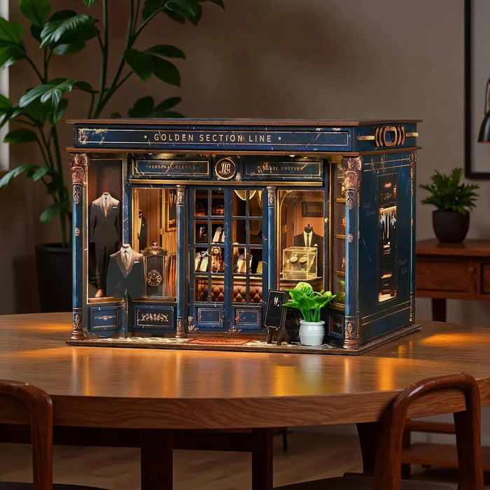 Golden Section Line – DIY miniature house kit, HiNooki (image 5)