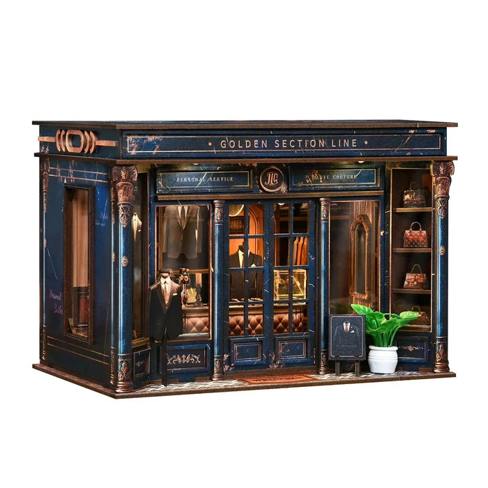 Golden Section Line – DIY miniature house kit, HiNooki (image 6)