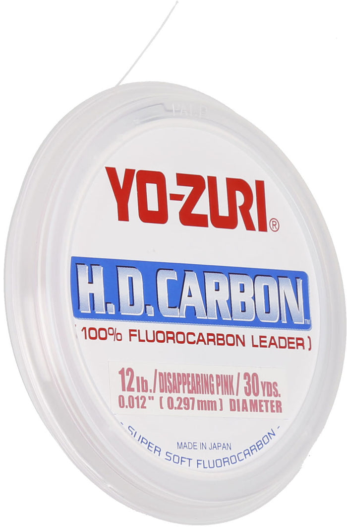 H.D. Carbon Disappearing Pink Fluorocarbon Fishing Line