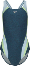 Heather Quantum Fusion Splice Athletic Swimsuit - Women's