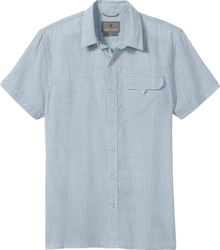 Hempline Spaced Men's Short Sleeve Shirt