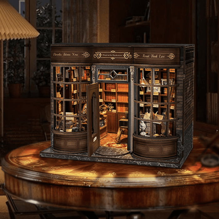 Hoggor Bookstore – DIY book nook kit, HiNooki (image 7)