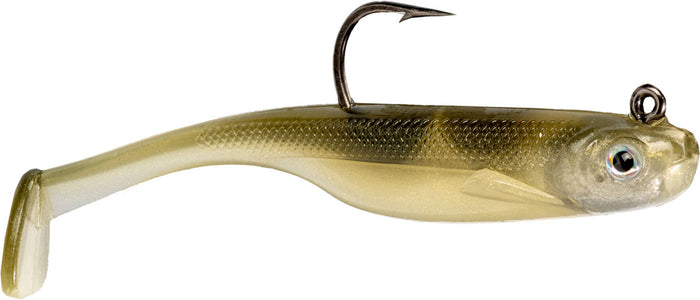 Homing Minnow Rigged Soft Swimbait - 3 in. - 1/8 oz. - 3/PK