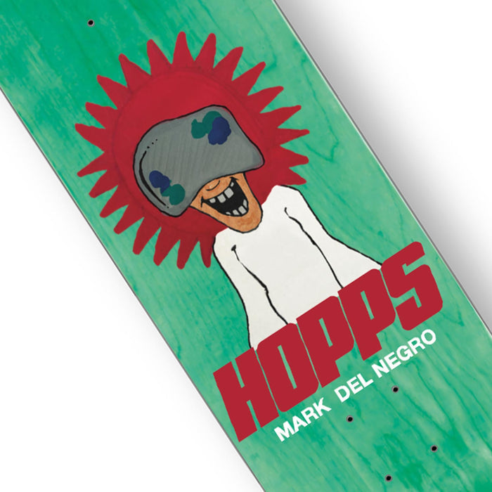 Hopps Skateboards Del Negro Starburst Kid Skateboard Deck