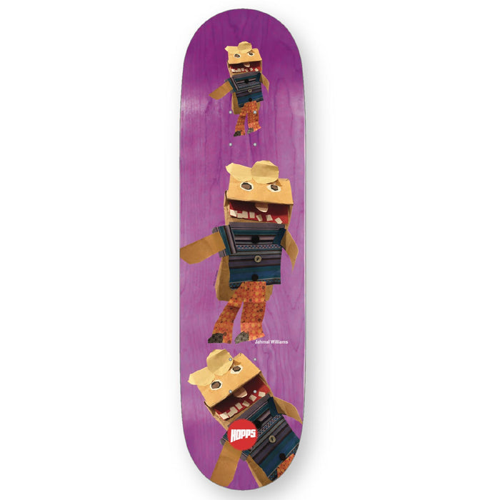 Hopps Skateboards Jahmal Williams Puppet Guy Skateboard Deck