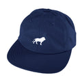 Hopps Skateboards Lion Nylon Strapback Hat Navy