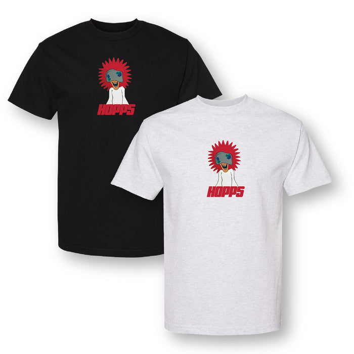 Hopps Skateboards Starburst Kid Tee Black