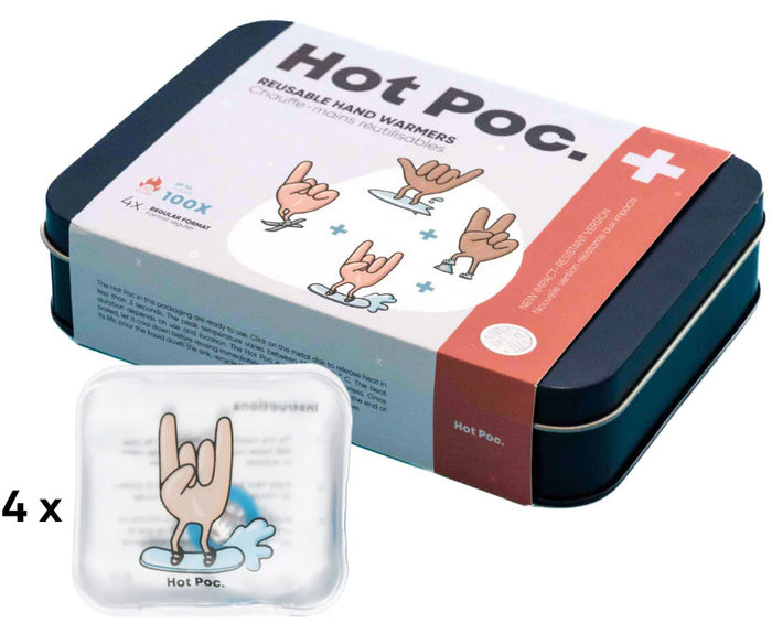 Hot Poc+ Reusable Hand Warmers - 4/PK