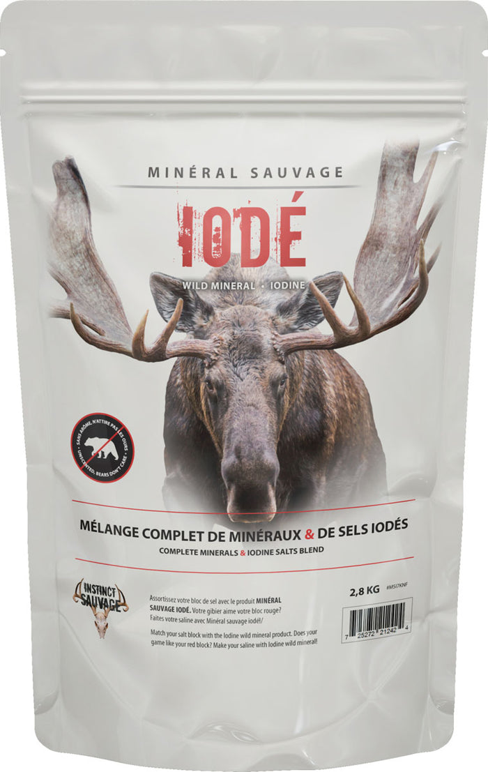Iode Moose Hunting Salt - 2.8 kg