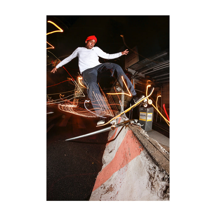 Jahmal Williams Polejam 5050 Transfer Print