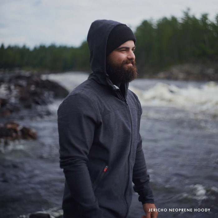 Jericho Men's Neoprene Zip Hoodie