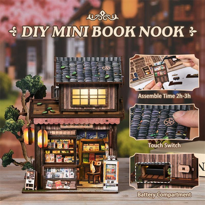 Kasuga Grocery Store – DIY miniature house kit, HiNooki (image 4)