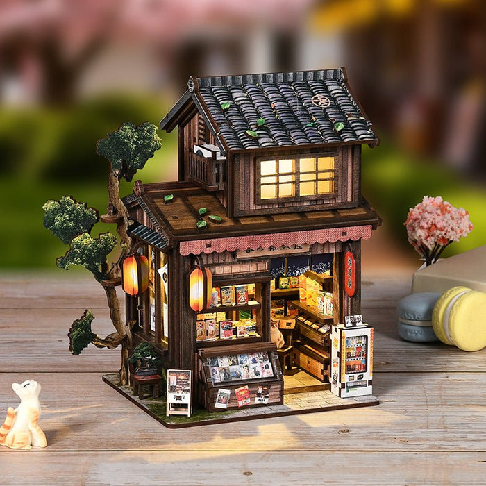 Kasuga Grocery Store – DIY miniature house kit, HiNooki (image 5)