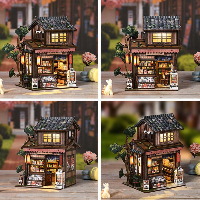 Kasuga Grocery Store – DIY miniature house kit, HiNooki (image 7)