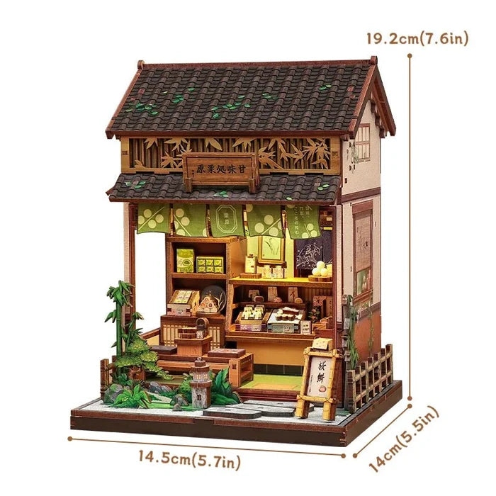 Kurihara Sweet Shop – DIY book nook kit, HiNooki (image 5)