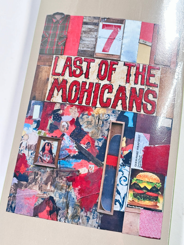 Last of the Mohicans Skateboard Deck detail