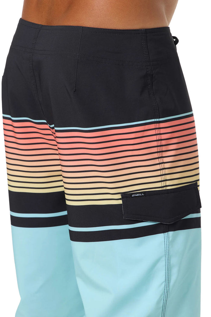 Lennox Stripe Boardshorts - Men's