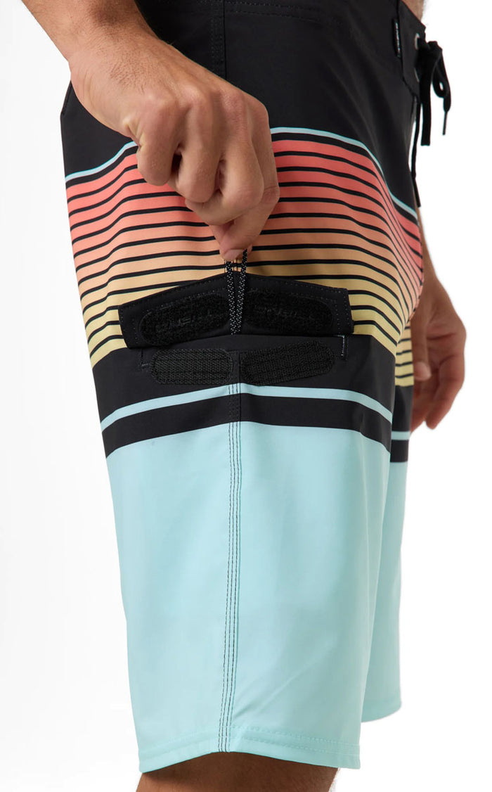 Lennox Stripe Boardshorts - Men's