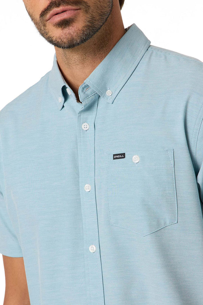 Light Check Short Sleeve Shirt - Men's