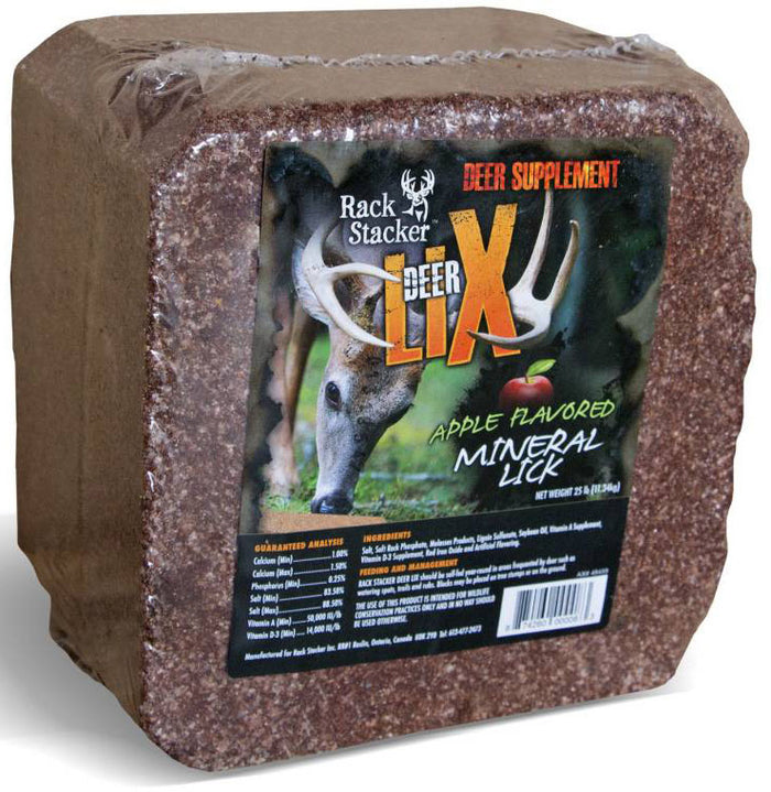 Lix Deer Minerals Block - Apple - 25 lb.