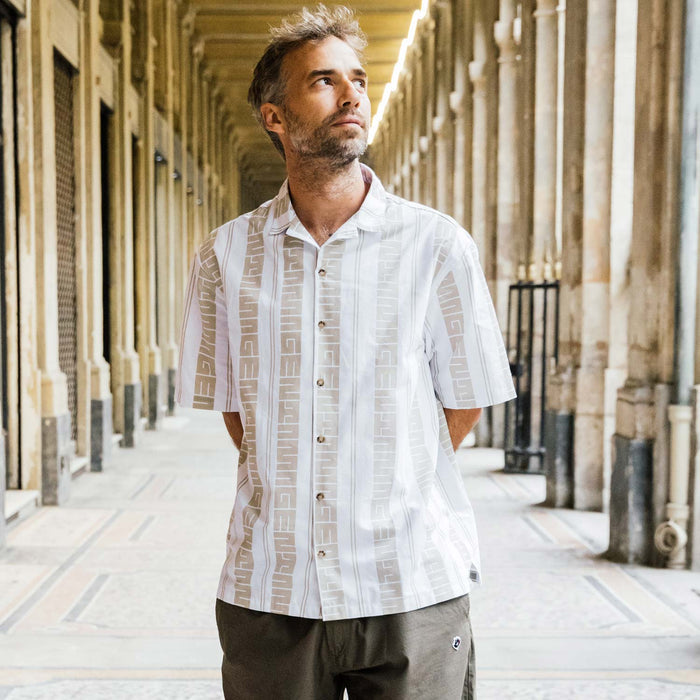 Magenta Skateboards Drip Button Down Shirt