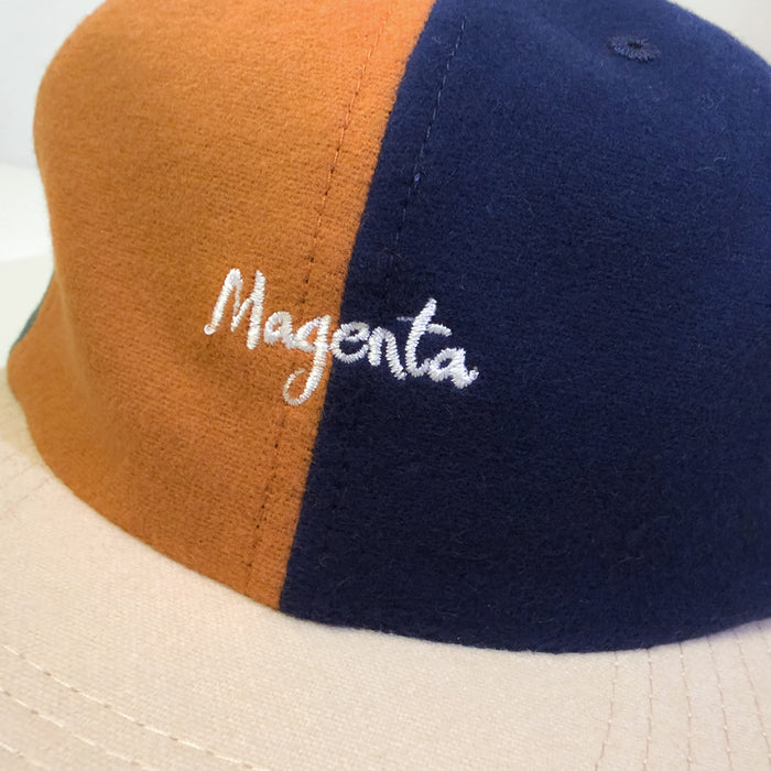 Magenta Skateboards Panels 6 Panel Hat detail