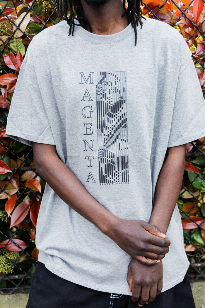 Magenta Skateboards Tati Tee Ash