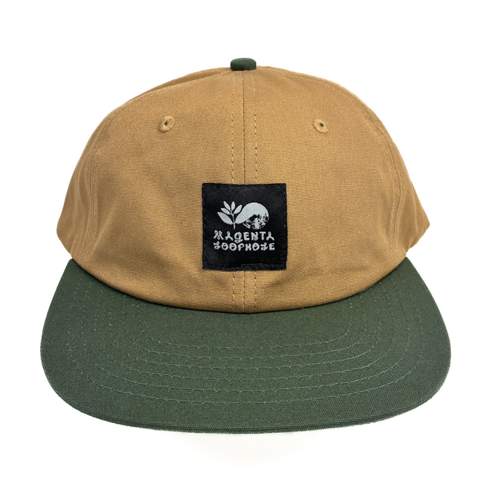 Magenta Skateboards x Loophole Collab Hat Khaki / Forest