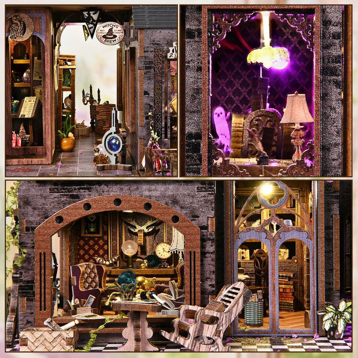 Magic Castle – DIY miniature house kit, HiNooki (image 4)