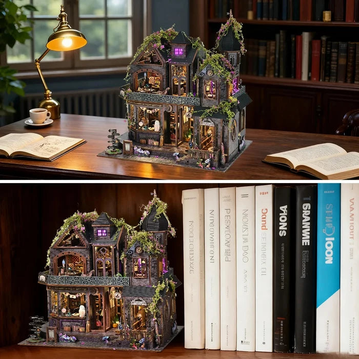 Magic Castle – DIY miniature house kit, HiNooki (image 5)