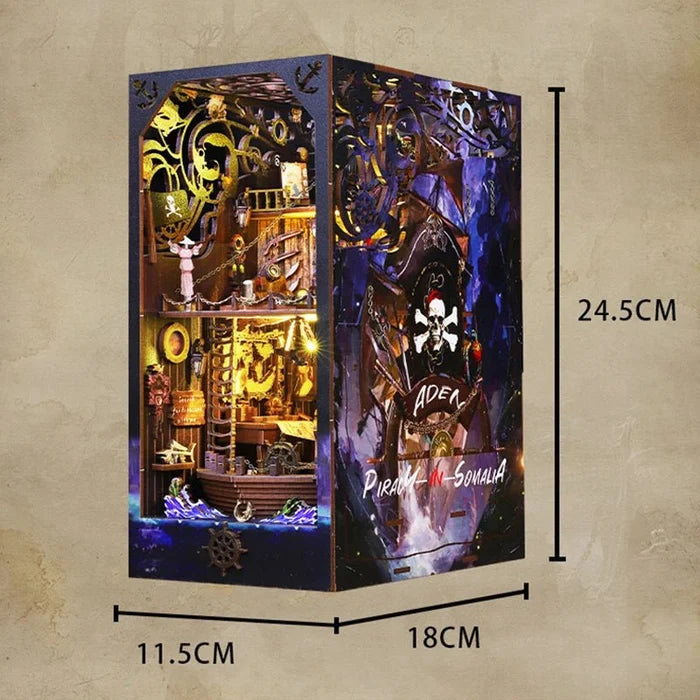 Magic Pirate Ship – DIY book nook kit, HiNooki (image 6)