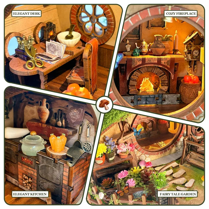Magic Ring House – DIY miniature house kit, HiNooki (image 2)