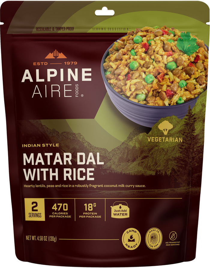 Matar Dal with Rice