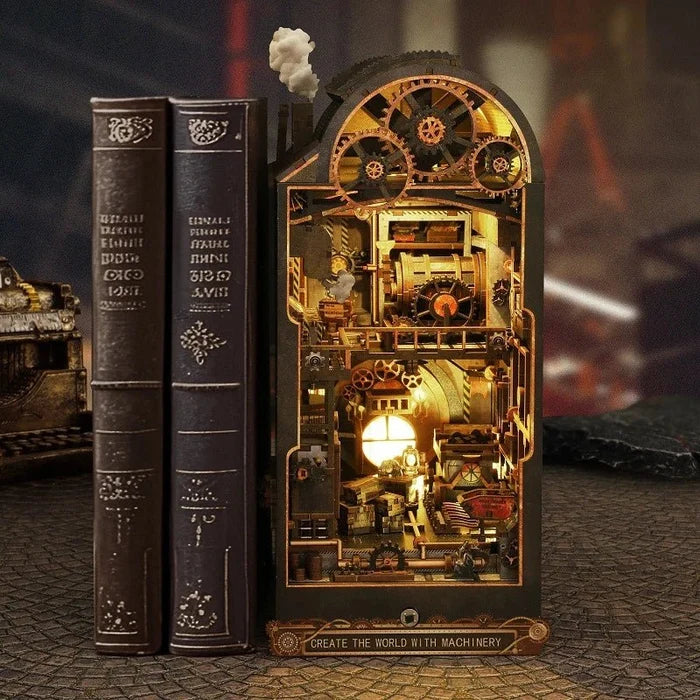 Mechanical Rhythm – DIY book nook kit, HiNooki (image 1)