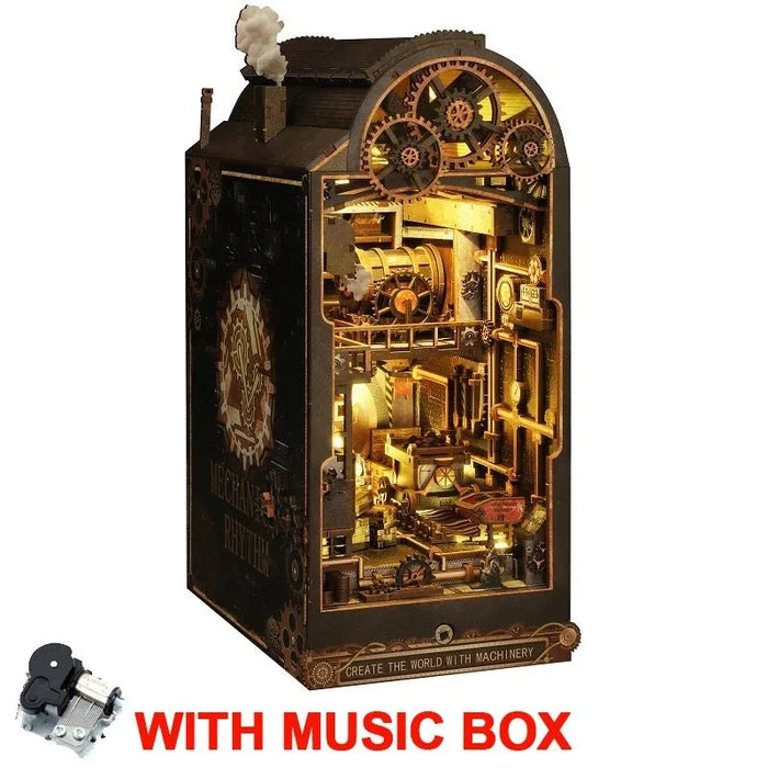 Mechanical Rhythm – DIY book nook kit, HiNooki (image 8)