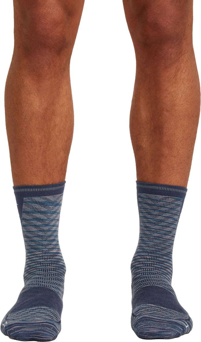 Merino Blend Run+ Ultralight Crew Fusion Dye - Men's