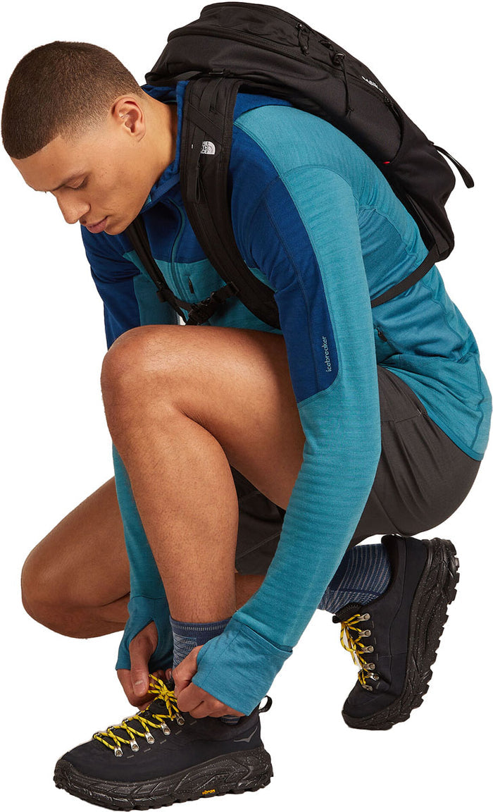 Merino Blend Run+ Ultralight Crew Fusion Dye - Men's