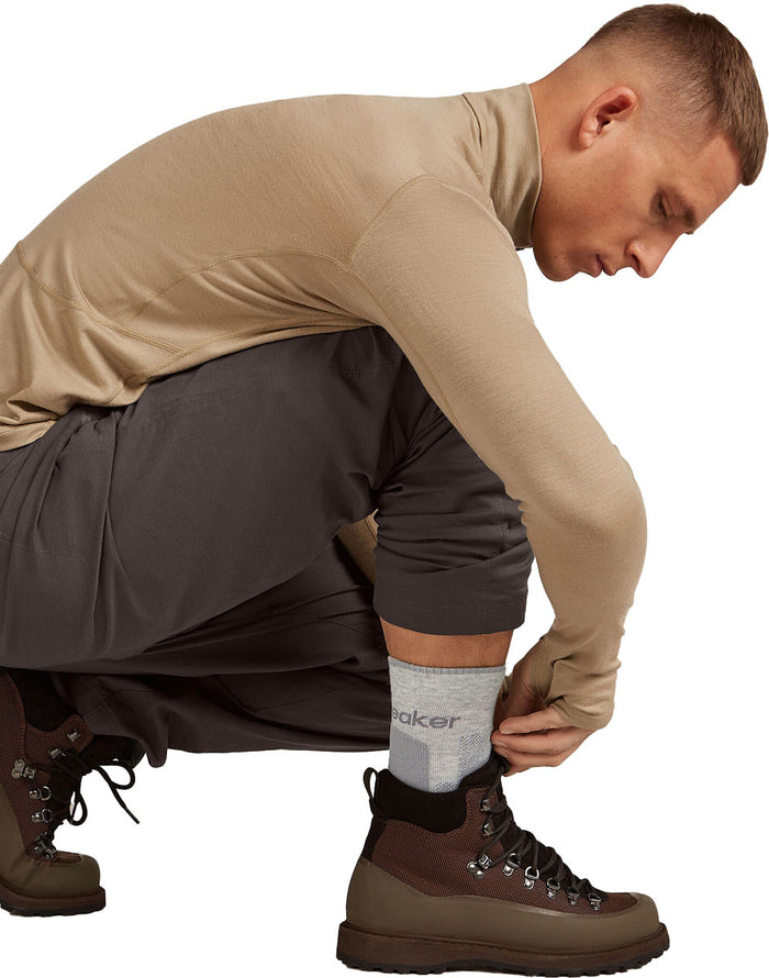 Merino Hike+ Heavy Crew Hiking Socks - Men's
