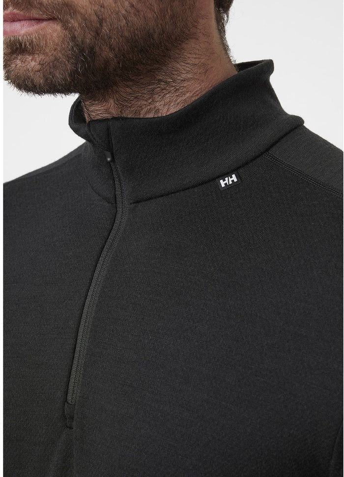 Merino Midweight Long Sleeve Half Zip Baselayer - Men’s