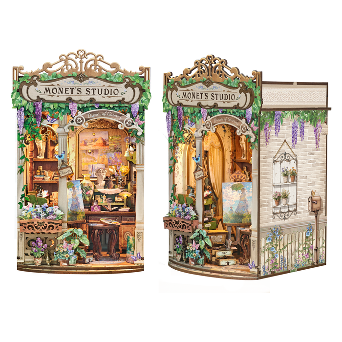 Monet's Impression – DIY book nook kit, HiNooki (image 6)