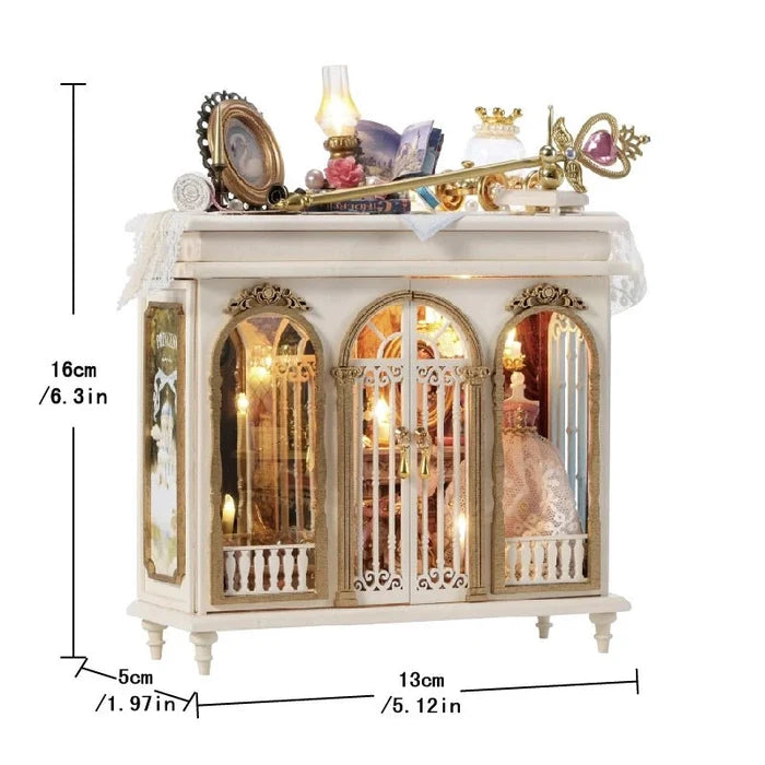 HiNooki - Moonlit Dreamy Mirror3D Wooden Puzzles