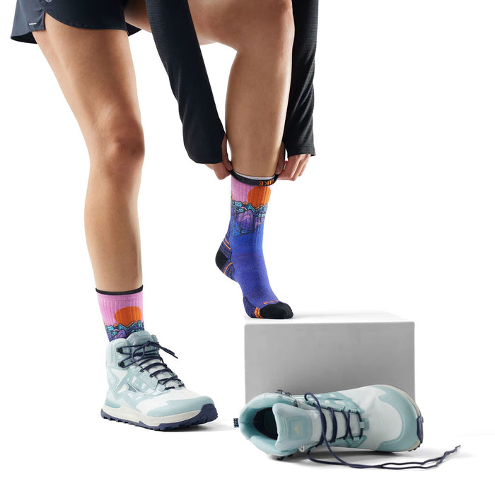 Mountain Sunrise Hiking Socks - Women's