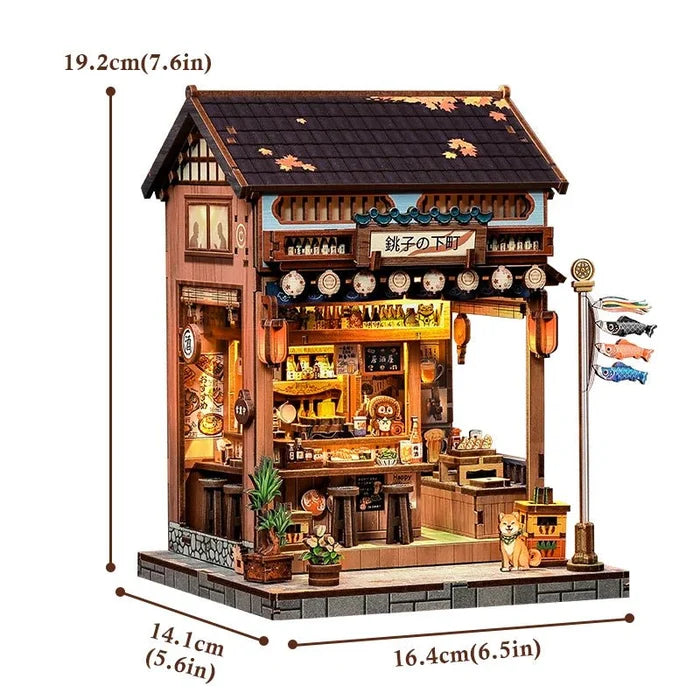 Old Town Choshi – DIY book nook kit, HiNooki (image 6)