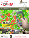 Ontario Hunting Map for GPS - Moose