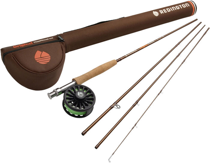 Original Freshwater Fly Rod and Reel Combo - 4 pcs