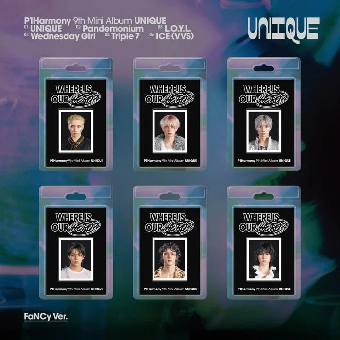 p1harmony unique 9th mini album fancy version